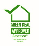 EPC Penzance N Martins Energy Assessor, contact page, green deal logo